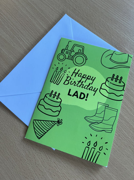 Agri-LAD Birthday Card